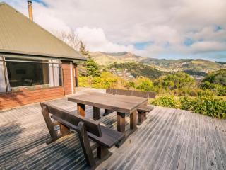 Relaxed Kiwi Bach Over Akaroa Harbour - Port Watch - 5