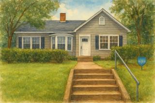 Magnolia Hill Vacation Home Rental in Meridian Mississippi Poplar Springs Historic District - 2