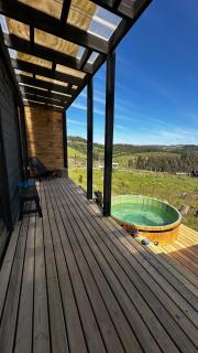 Thenca Lodge - increíble vista panorámica y hottub privado - 0