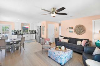 Steps to Beach Patio Fire Pit Tropical Oasis - 1