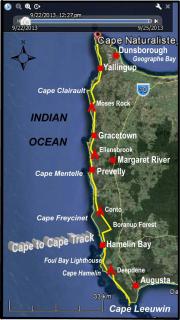 Ellis Street Studio - you can see right out over the river to the ocean - 2