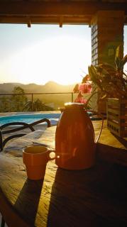 Casa de Campo Refúgio do Sol, Vista para o Pôr do Sol da Serra do Moquém - 7