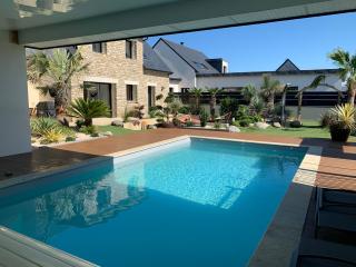 VILLA de Standing, 10 personnes, Piscine, Spa à 200m des plages - 3