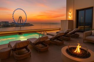 JBR Dubai VIP Lux Penthouse priv Pool cinema Limo tranfer-housekeeper - 0