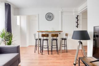 Appart Cosy 4 Personnes - Parking Gratuit - Centre Paris 15 min Metro 4 - 4