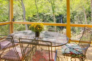 Amazing Waterfall! New Scenic Black Mtn Log Cabin - 3