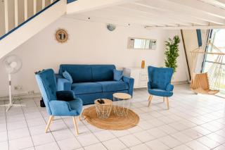COEUR de Sainte Anne-Appartement à 50 m de la PLAGE-vue MER-Clim - 0