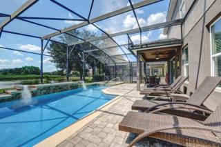 Spacious 5-Bedroom Resort Pool Home with Lake View villa - 0