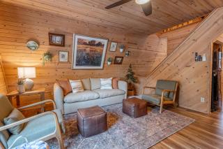 Timber Haven - Cozy A-frame Hot Tub Fireplace - 3