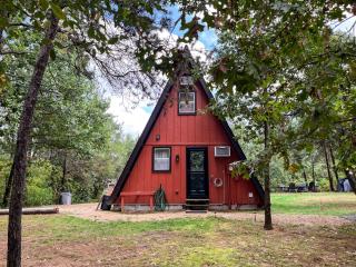 Timber Haven - Cozy A-frame Hot Tub Fireplace - 4