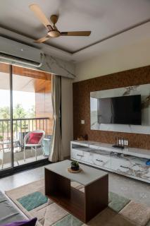 1bhk with Pool & Wifi near Candolim beach - 9