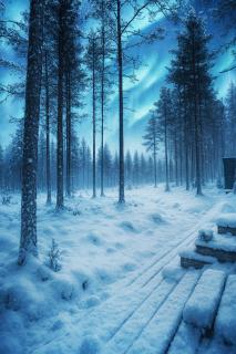 Lapland Landscape Cabin with Nature View, Sauna, Fireplace & Kitchen, Ylläs, Äkäslompolo, Riverside Village - 2