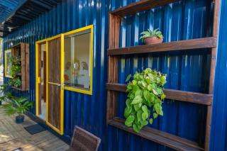 Mogi dos Passaros casa container azul - 7