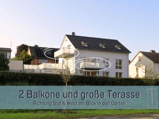 Ferienhaus Höckelheim - Savanna Lodge - barrierefrei - 3 Schlafzimmer-bis 6 Gäste - nahe Göttingen - 100 qm - Babies reisen gratis - Terrasse, Garten & Grill - vollausgestattete Küche mit Spülmaschine - Klimaanlage, Fußbodenheizung & Raffstores - 2