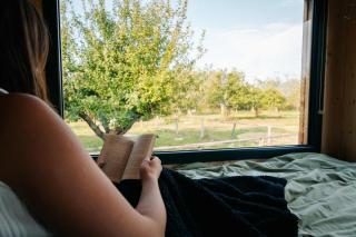 Tiny-House à 1h20 de Lyon - Salle de bain italienne - Lit Grand confort - 6