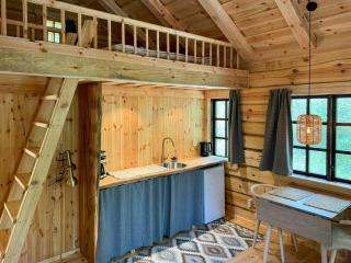 Authentic Log Cabin In Forest Near Ejstrupholm - 9