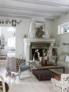 Elegant Romantic Style In Wooden Summer House Near Hornbæk Beach - 2