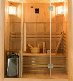 Villa oliva jacuzzi sauna piscine chauffée - 2