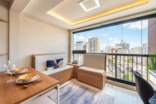 Studio Completo com Piscina na Cobertura - H702 - 9