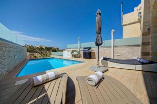 Oakville, Valley Views, Private Pool, BBQ, Games Room by Haven & Keys Malta - 0