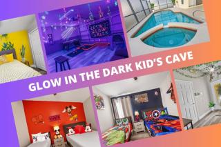 NEW King Bed Glow In The Dark Kid Cave - 4