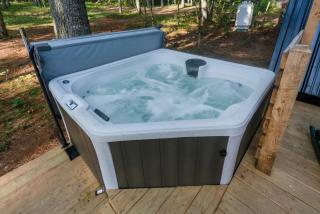 A Cozy A-Frame Escape with Hot Tub - 6