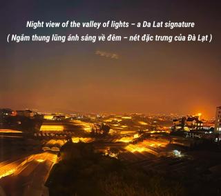 The Unique Home & Cafe Da Lat - Night Light View - 9