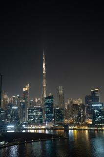 Business Bay 1BR Burj Khalifa&Canal Views,3Balcony - 0