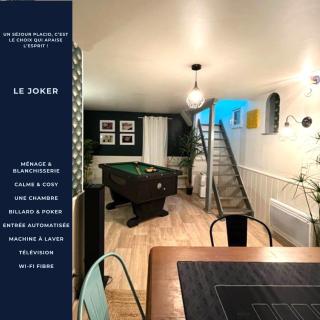 LE JOKER - T2 proche gare - Billard - Wifi - TV - 0