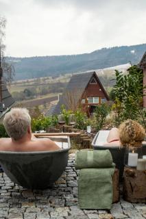 Alva Rhön Panorama Ferienhaus - Auszeit mit Kamin - 8