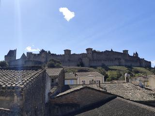 Vue sur les remparts de la cité médiévale -Clim-4pers - 8