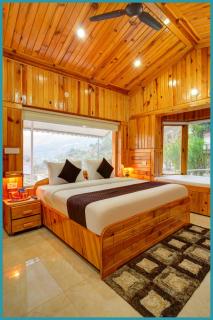 Hotel ! Ambience Peachwood !! Resort Nainital with -Restaurant -Parking -Mountain View -Hustlefree -noisefree -playingarea #wifi - Near Bohra kot Ram Garh Park- A Premium Hotel In Nainital - 3