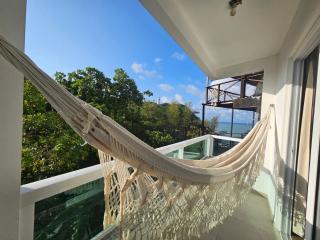 Caju Absolute com varanda vista mar - 9