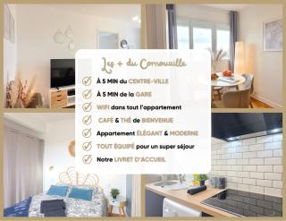 Le Cornouaille - Central, Élégant & 5m Gare - 8