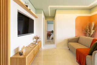 Apartamento 2 Qts em Resort Top com Chur e Vista no Bras - 7