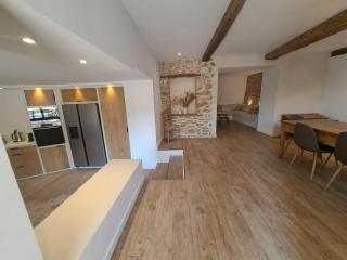 Mas climatisé avec piscine privée proche Vaison-la-Romaine - 6 personnes - Grand jardin avec terrain de pétanque - 2