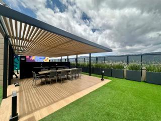 Loft-style studio with the best view in Chia - 7