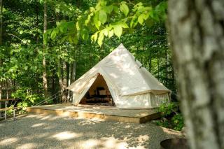 Tranquil Forest Oasis: Fabulous Bell Tent for Two near Tobermory, Canada - 1