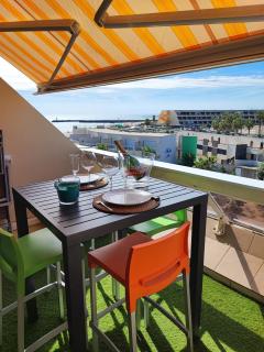 Héliopolis AB dernier étage Vue mer - 9