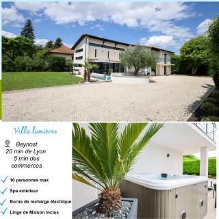Villa Lumière - Confort, spa, piscine, recharge véhicule & babyfoot - 0