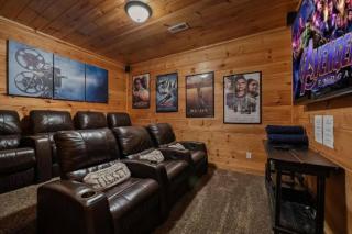 Rustic Cove Views Hot Tub Theater Game Room - 4