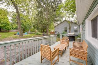 Fire Pit and Grill Family Home on Fox River Trail! - 8