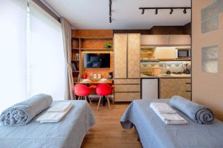 Estúdio charmoso com vaga e sacada a 50 metros do Metrô Luz - 3