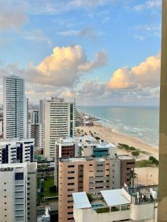 Beira-mar em Boa viagem - Frente Mar - Andar alto e Vista mar - Beach Class internacional - 4