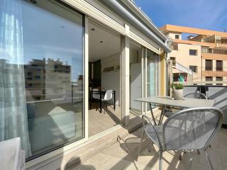 Studio terrasse bord de mer - Garage - Central - 4