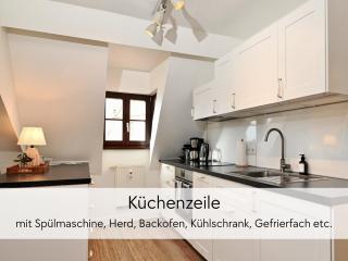 STORCHENNEST - Scandi Style - in der historischen Hinterburg Schlitz - mit Aufzug, Parkplatz & Garten - nahe Fulda und Bad Hersfeld - 6