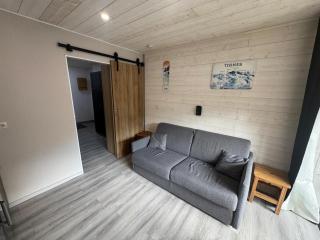 Studio 25m2 - 4p - Tignes Val Claret - au pied des pistes avec vue montagne - 4