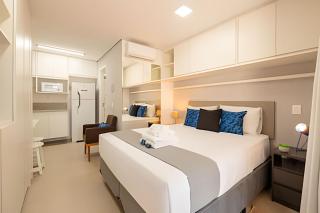 Easy Star - Aconchegante studio c cama Queen no Brooklin - ZX07I - 7