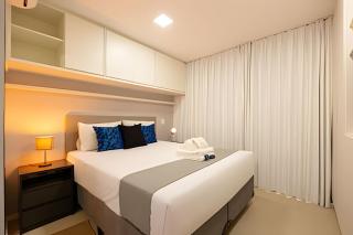 Easy Star - Aconchegante studio c cama Queen no Brooklin - ZX07I - 2