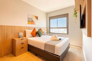 Easy Star - Belo apto com 2 quartos próximo ao Aero CGH - AR01J - 5